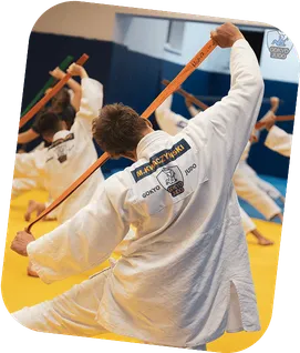 Trening judo - grupa dzieci
